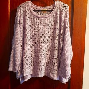 Open Knit Sweater